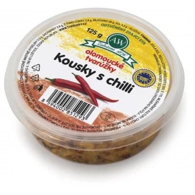 Olomoucké tvarůžky kousky s chilli