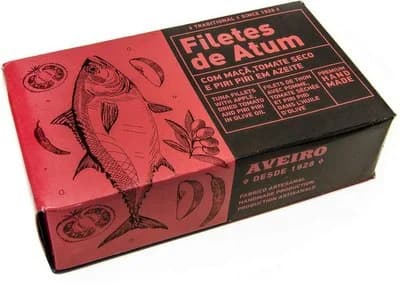 Aveiro Filety z Tuňáka - s jablky, sušeným rajčetem a piri piri papričkou