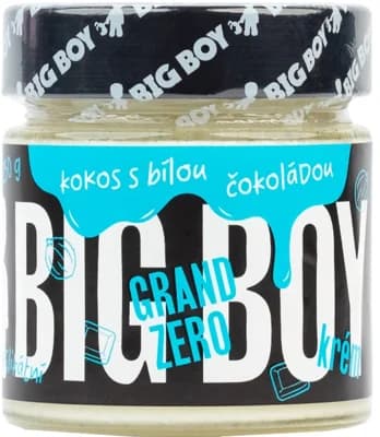BIG BOY® Grand Zero s kokosem a bílou čokoládou