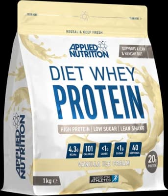 Applied Nutrition Diet Whey vanilková zmrzlina