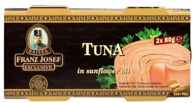 Franz Josef Kaiser Tuňák ve slunečnicovém oleji 2x80g