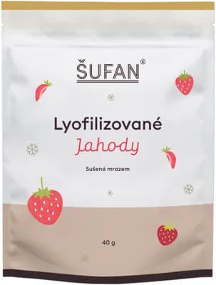 Šufan Jahody lyofilizované