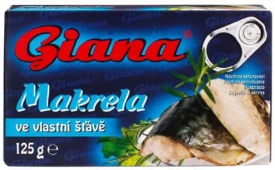 Giana Makrela ve vlastní šťávě