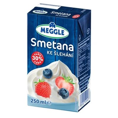 MEGGLE Smetana na šlehání 30 %
