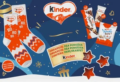 Kinder Mix, + ponožky