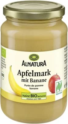 ALNATURA BIO Jablečné pyré s banánem 100% ovoce