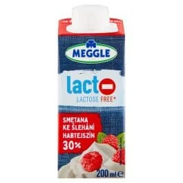 Smetana ke šlehání bezlaktózová 30%