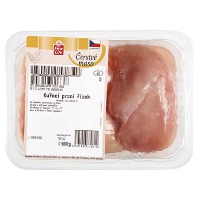 Fine Life Kuřecí prsní řízky CZ ochr. atmos. chlaz.