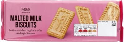 Marks & Spencer Sladové sušenky s mlékem