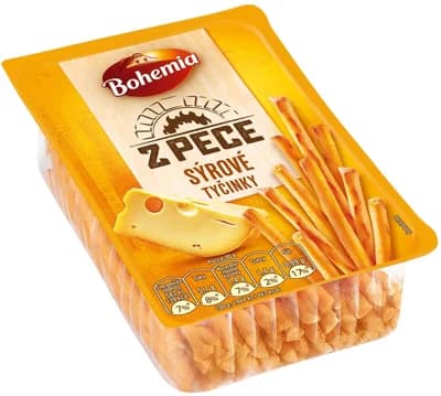 Bohemia Z pece Sýrové tyčinky
