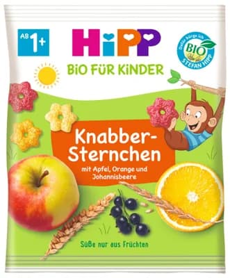 HiPP BIO Dětské obilné křupky s ovocem