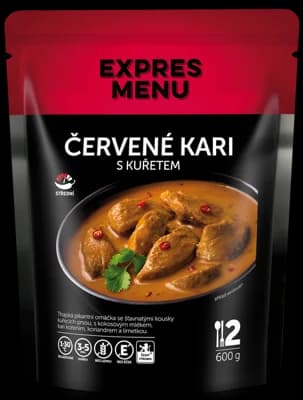 EXPRES MENU Červené kari s kuřetem, 2 porce