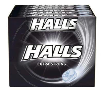 Halls Extra Strong bonbóny 20x33,5g