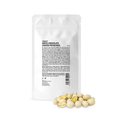 Vilgain Pistácie v čokoládě – bílá čokoláda