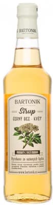 Bartonik Sirup květ černého bezu sklo