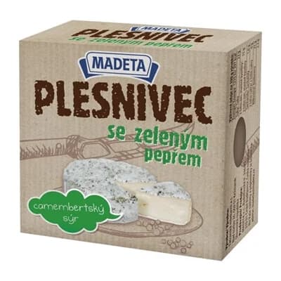 MADETA Plesnivec Sýr zelený pepř chlaz.