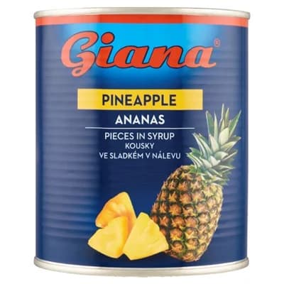 Giana Ananas kousky 6 x