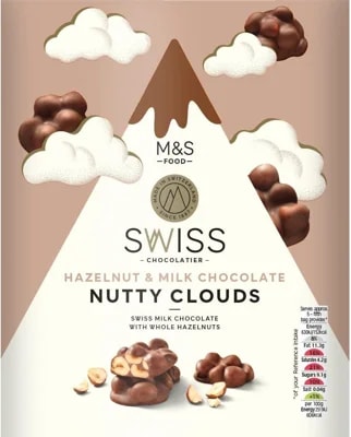 Marks & Spencer Mléčná čokoláda s lískovými ořechy