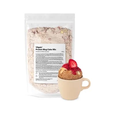 Vilgain Protein Mug Cake Mix – Jahoda a bílá čokoláda