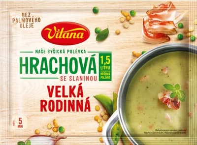 Vitana Velká rodinná hrachová polévka se slaninou