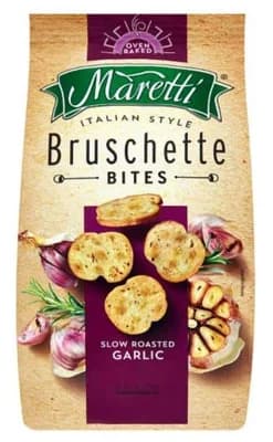 Maretti Bruschetty s příchutí pečeného česneku - suchary