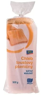 ARO Chléb toustový světlý krájený