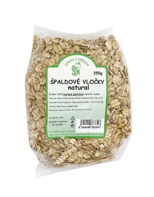 Zdraví z přírody Vločky špaldové natural