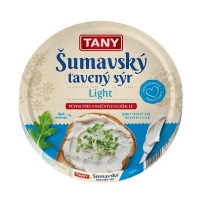 TANY Šumavský tavený sýr light chlaz.