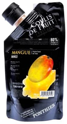 Ponthier Pyré Coulis mango