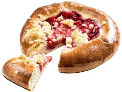 Pekárna Kabát Moravský koláč jahodový