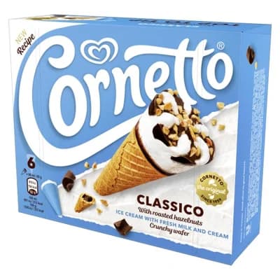 Cornetto Classico 6x90 ml