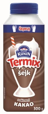 Mlékárna Kunín Termix šejk s příchutí kakao