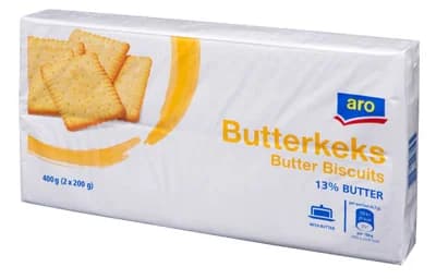 ARO Máslové sušenky 2x200g
