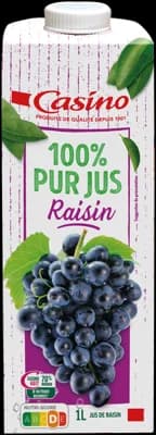Casino 100% Hroznový džus