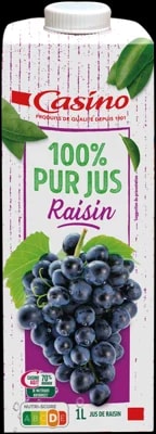Casino 100% Hroznový džus