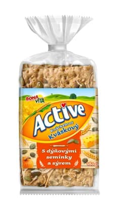 Bonavita Active Knäckebrot dýňová semínka a sýr