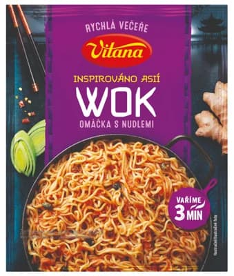 Vitana Wok omáčka s nudlemi