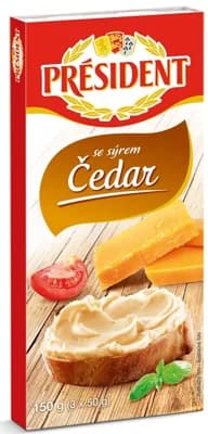 Président Tavený sýr Čedar