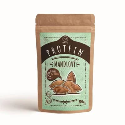 NATU Mandlový protein BIO 200 g