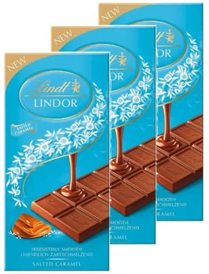Lindt Lindor Slaný Karamel 3x 100 g