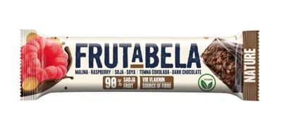 Fructal Frutabela nature malina v čokoládě bez cukru