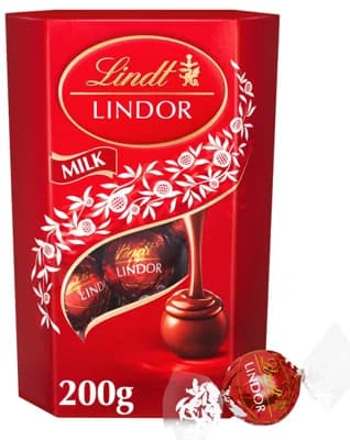 Lindt Bonboniéra LINDOR pralinky Mléčná čokoláda