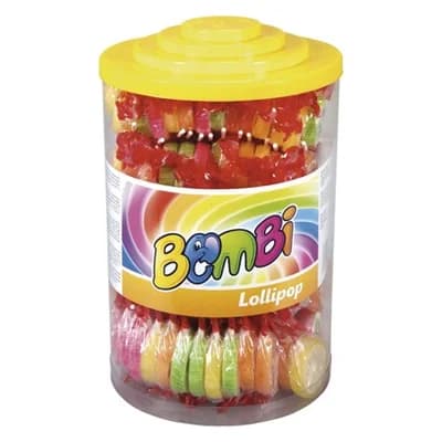 BOMBI Roksy Lízátko 150 x dóza