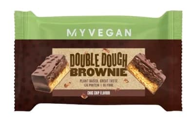 Myprotein Vegan Double Dough Brownie - čokoládové kousky