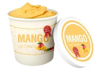 Zmrzlina mangový sorbet