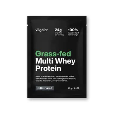 Vilgain Grass-Fed Multi Whey Protein – bez příchutě