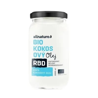 Allnature BIO RBD Kokosový olej bez vůně