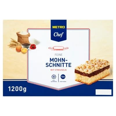 METRO Chef Řezy makové s drobenkou (12 ks) 1,