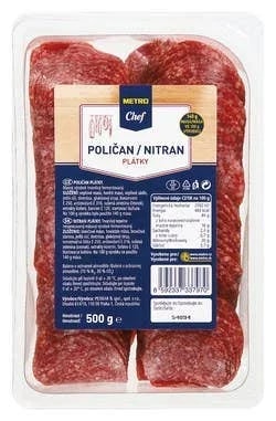 Metro Chef Poličan plátky