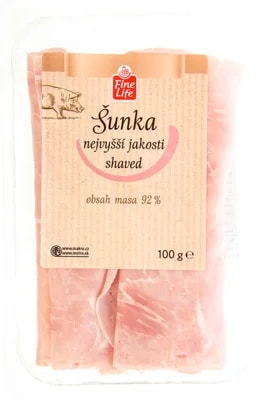 Fine Life Šunka nejvyšší jakosti (92% masa)